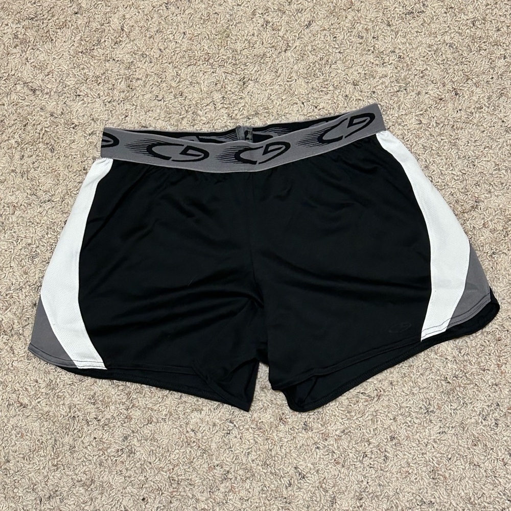 Champion Black and White Performance Shorts